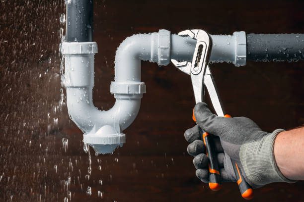 Professional Plumbing technician working in Stevens, PA